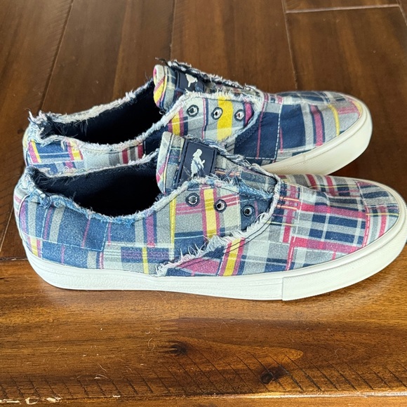 Rocket Dog Multicolor Plaid Slip-On Sneakers - Picture 5 of 7